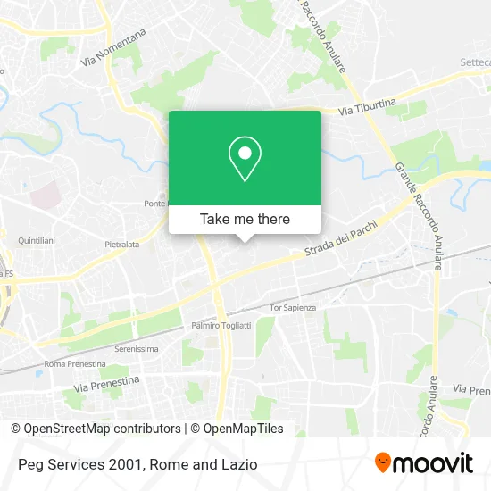 Peg Services 2001 map