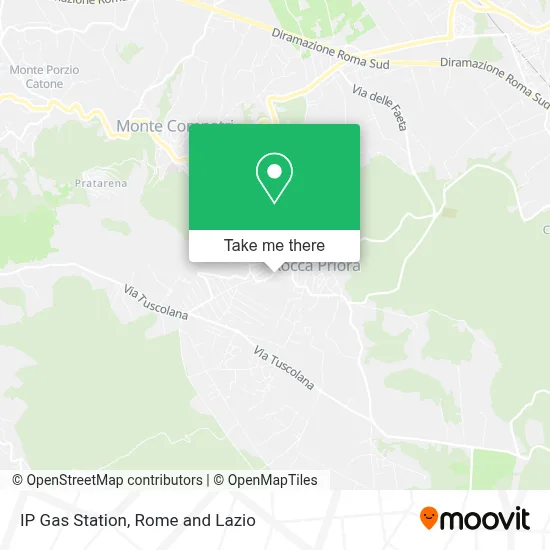 IP Gas Station map