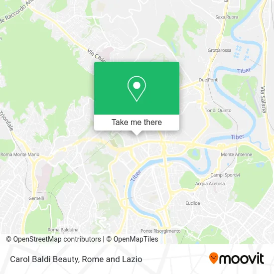 Carol Baldi Beauty map