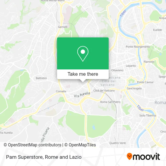 Pam Superstore map