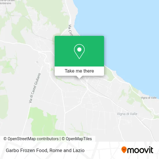 Garbo Frozen Food map
