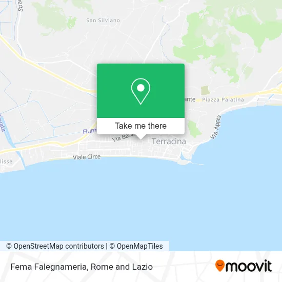 Fema Falegnameria map