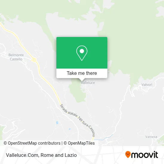 Valleluce.Com map