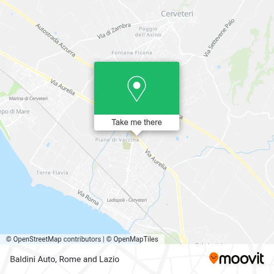 Baldini Auto map