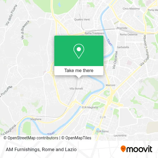 AM Furnishings map