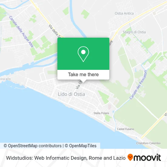 Widstudios: Web Informatic Design map