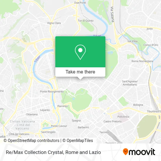 Re/Max Collection Crystal map