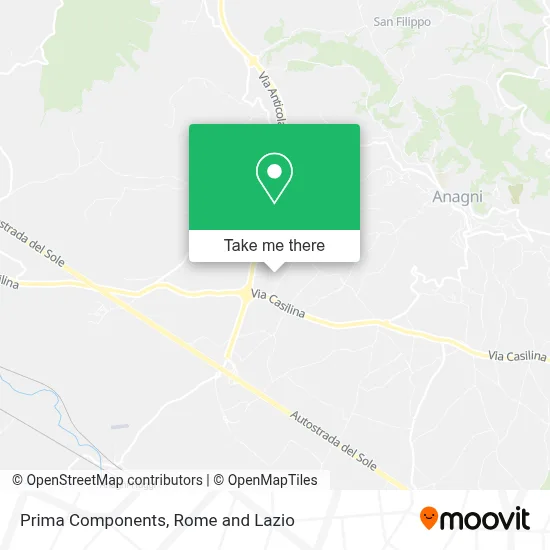 Prima Components map