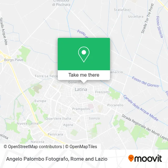 Angelo Palombo Fotografo map