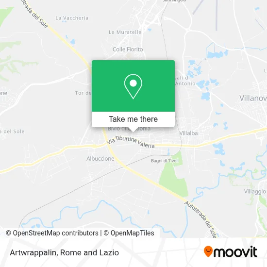 Artwrappalin map