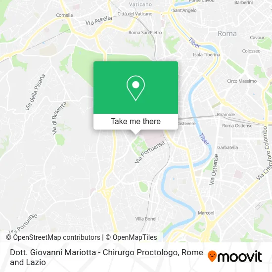 Dott. Giovanni Mariotta - Chirurgo Proctologo map