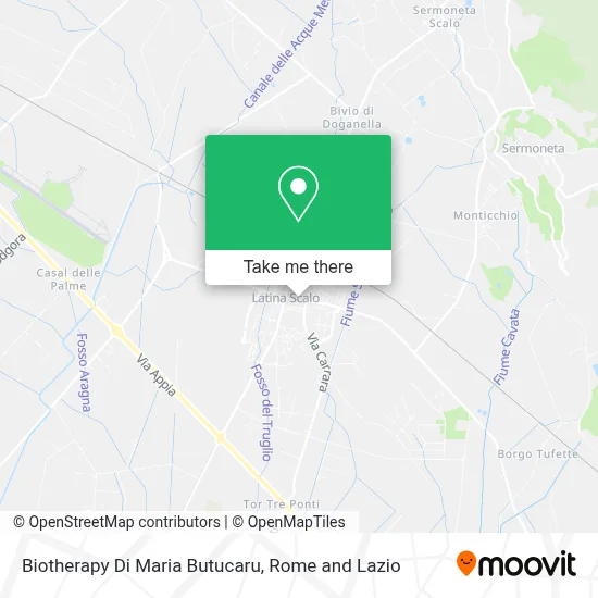 Biotherapy Di Maria Butucaru map