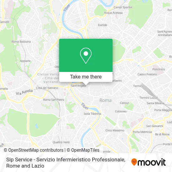 Sip Service - Servizio Infermieristico Professionale map
