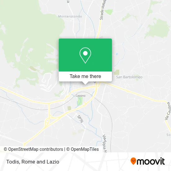 Todis map