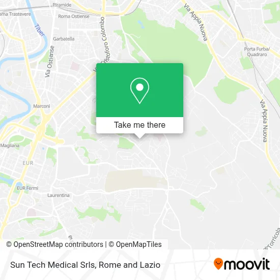 Sun Tech Medical Srls map