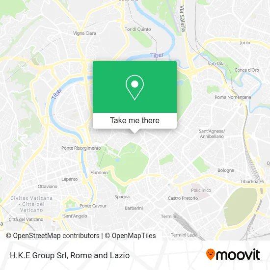 H.K.E Group Srl map