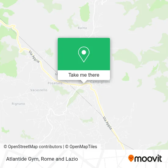Atlantide Gym map