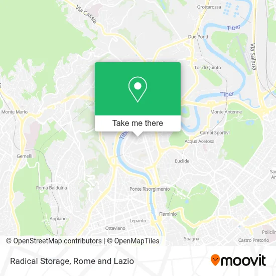 Radical Storage map