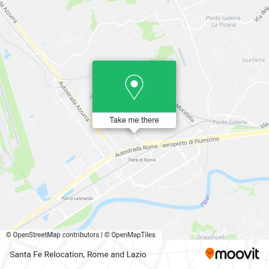 Santa Fe Relocation map