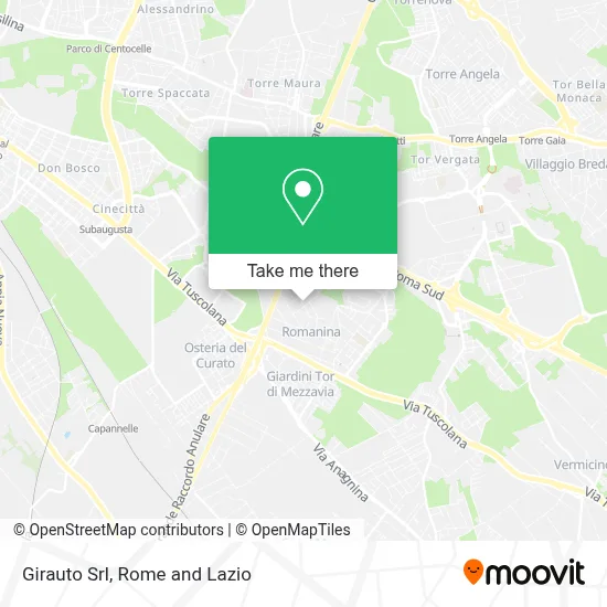 Girauto Srl map