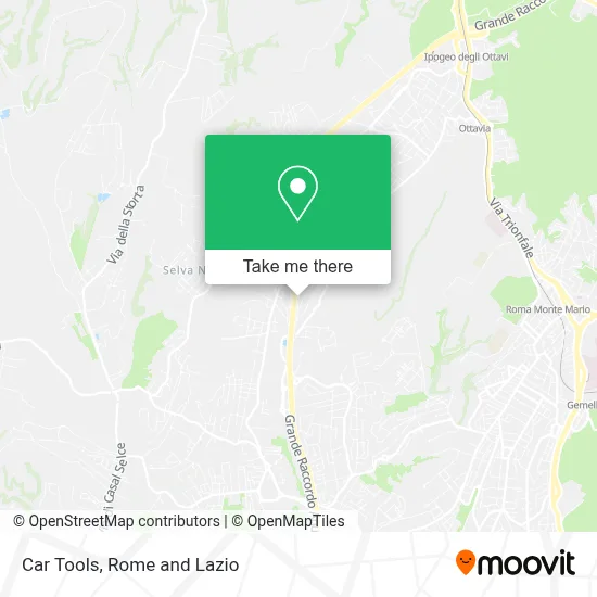 Car Tools map