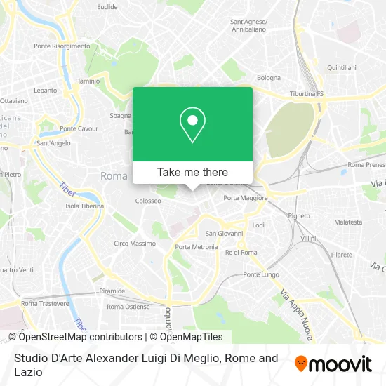 Studio D'Arte Alexander Luigi Di Meglio map
