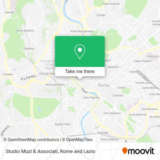 Studio Muzi & Associati map