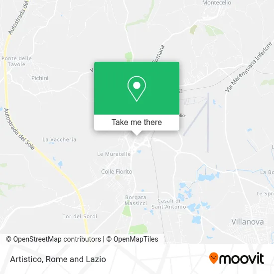 Artistico map