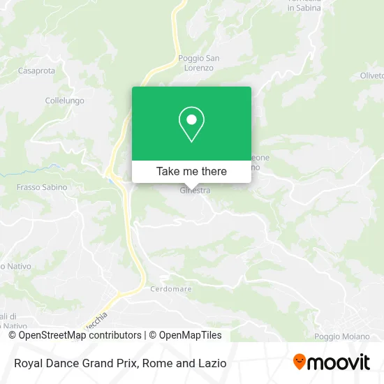 Royal Dance Grand Prix map