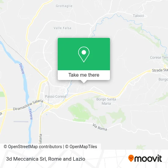 3d Meccanica Srl map