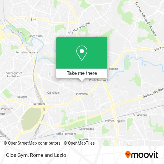 Olos Gym map