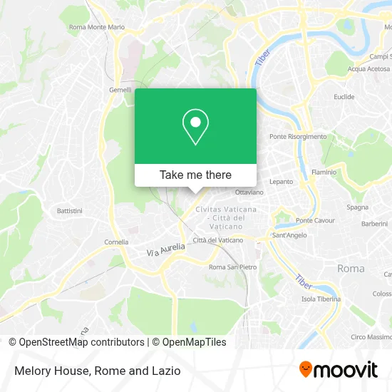 Melory House map