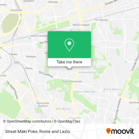 Streat Maki Poke map