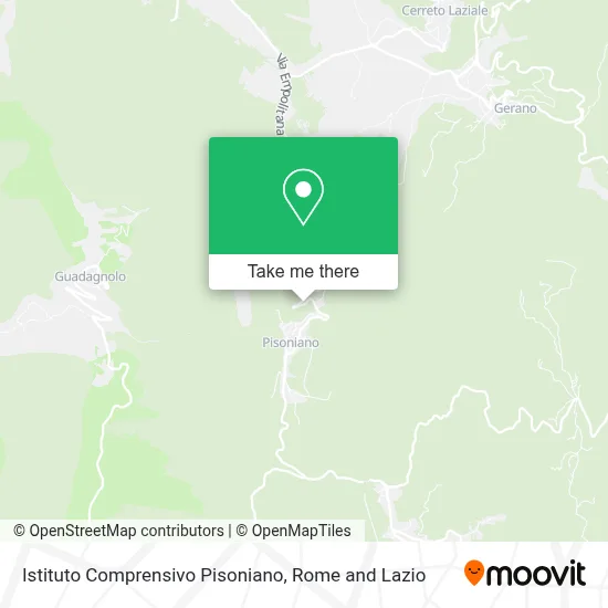Istituto Comprensivo Pisoniano map