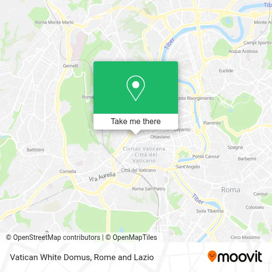 Vatican White Domus map