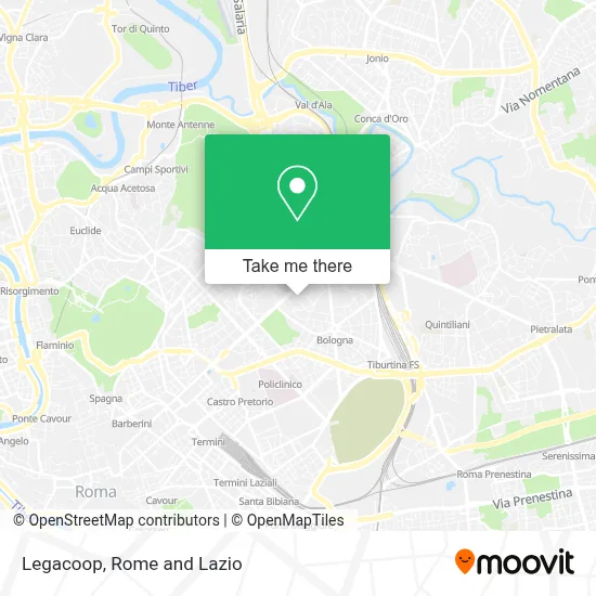 Legacoop map