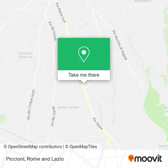 Piccioni map