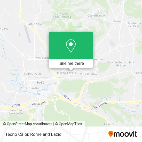 Tecno Calor map