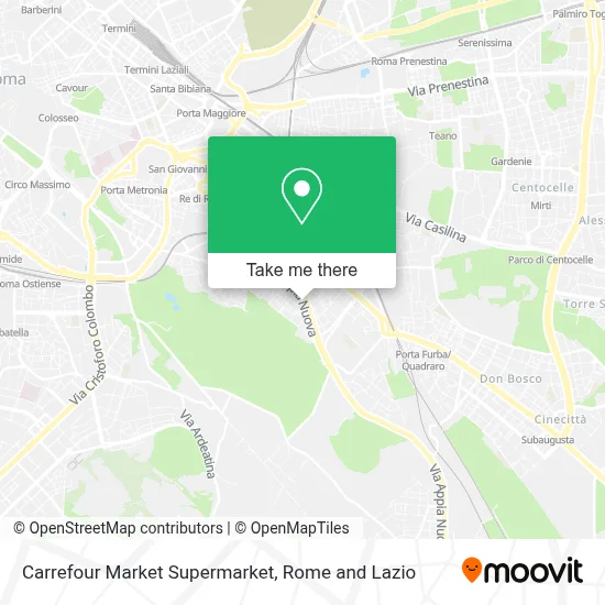 Carrefour Market Supermarket map