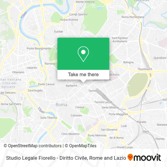 Studio Legale Fiorello - Diritto Civile map