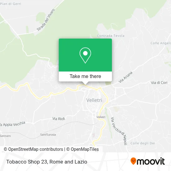 Tobacco Shop 23 map