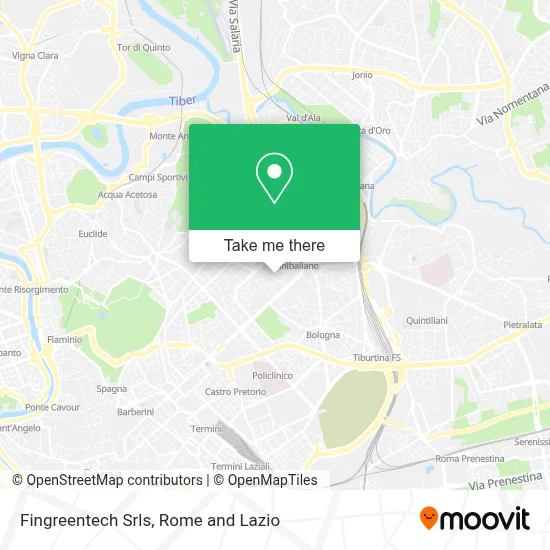 Fingreentech Srls map