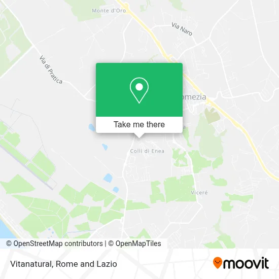 Vitanatural map