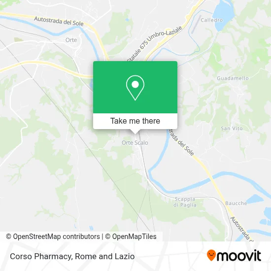 Corso Pharmacy map