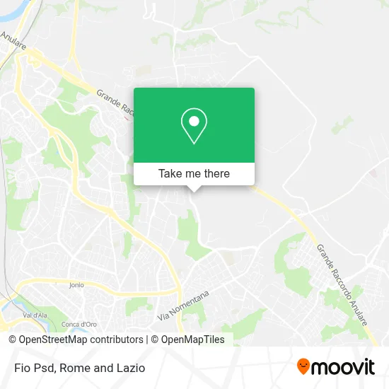 Fio Psd map
