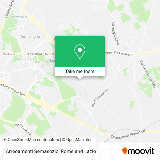 Arredamenti Semasozio map