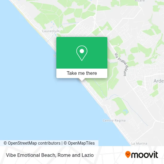 Vibe Emotional Beach map