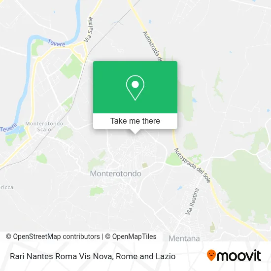 Rari Nantes Roma Vis Nova map