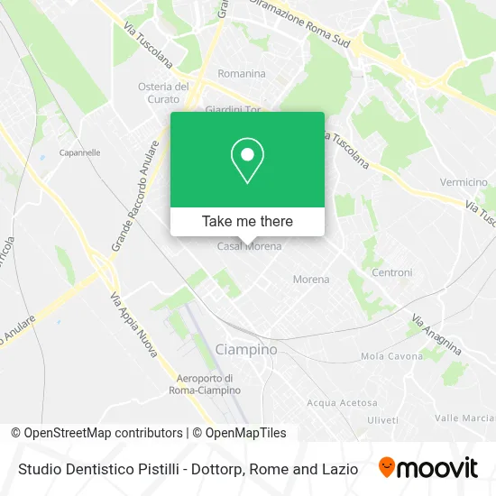 Studio Dentistico Pistilli - Dottorp map
