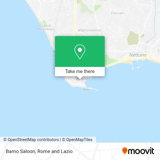 Bamo Saloon map